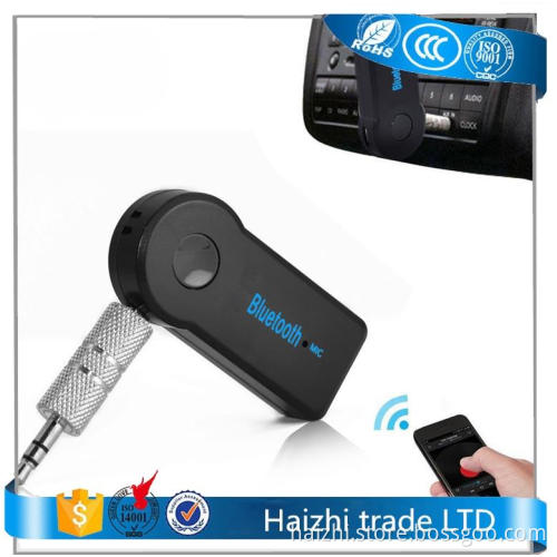Bluetoth Car Audio car kit 3.5MM AUX Audio Stereo Music car transmitter home bluetooth music receiver car stereo adapter
